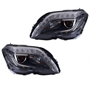 For 2008-2012 Benz GLK-Class X204 SUV Front Headlight Assembly Mod LED B Style