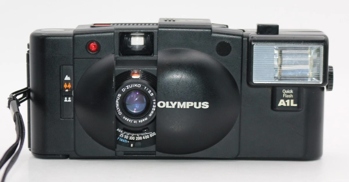 Olympus XA2 35mm Compact Film Camera – Tested & Working – Flash