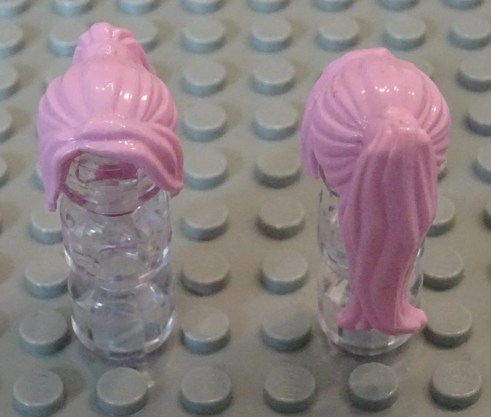 Lego Figur Zubehör Haar Pink für Frau - Bild 1 von 1
