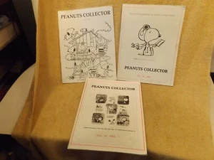 Lot of Three PEANUTS COLLECTOR CLUB NEWSLETTERS 1995 Volumes 1, 3 and 4 - Picture 1 of 3