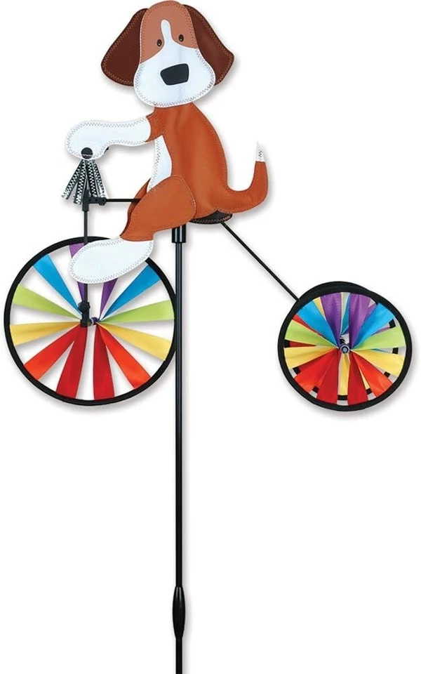 19" PERRO en un triciclo giratorio, remolino, estaca de jardín de Premier Design Foto 1 de 1