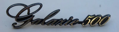 Nuevo de Lote Antiguo Fabricante Original Ford Galaxie 500 1972 Emblema D2AB-6550398-AA Foto 1 de 4