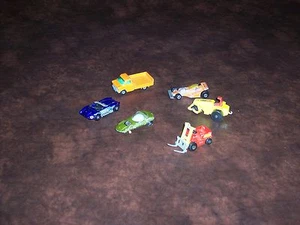 HOT WHEELS & MATCHBOX - LOTE DE 6 COCHES VINTAGE - REDLINE INCLUIDO - USADO  - Imagen 1 de 8