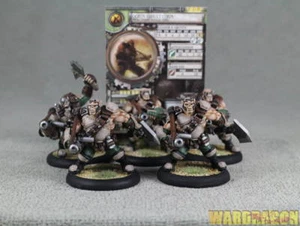 40mm Warmachine WDS painted Mercenaries Ogrun Assault Corps k38 - Picture 1 of 9
