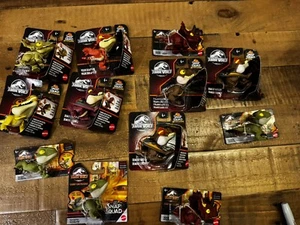 Lot of 4 Jurassic World Snap Squad - Attitudes, Camp Cretaceous - Picture 1 of 13
