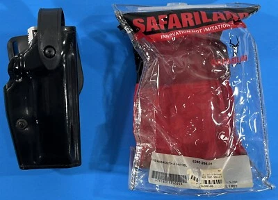 SAFARILAND 6280 SLS LVL II DUTY HOLSTER GLOSS FN HERSTAL FNS 9mm .40 RIGHT HAND - Image 1 of 4