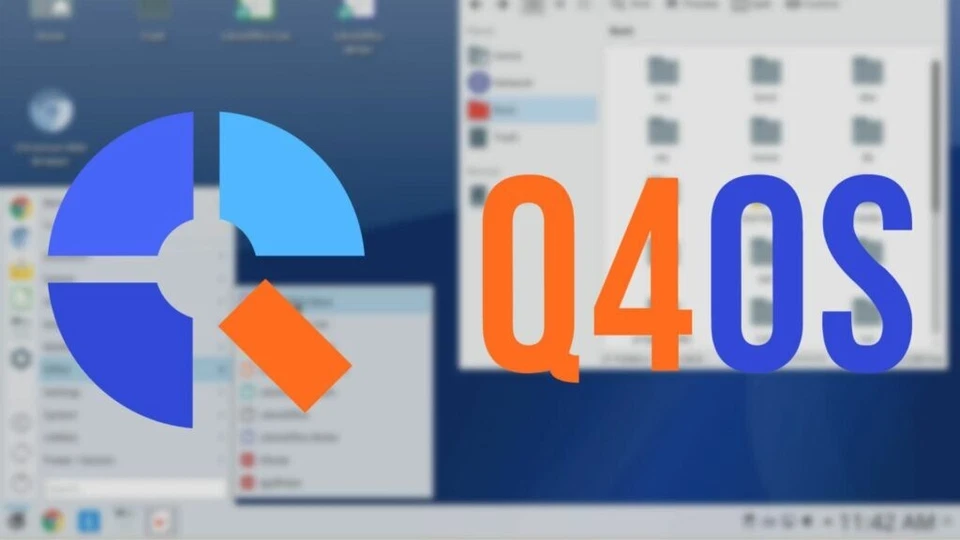 Q4OS DVD avviabile - Fast Linux Debian based Operative System on DVD - Immagine 1 di 1