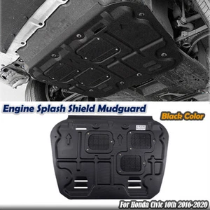 Guardabarros bajo motor bajo salpicaduras chasis blindaje para Honda Civic 2016-2018 2017 - Imagen 1 de 6
