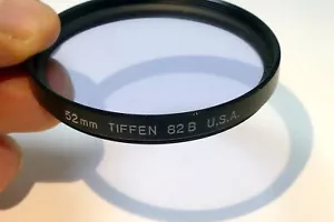 TIFFEN 52mm Filter 82B made in USA increase by 300K to 3300K - Picture 1 of 7