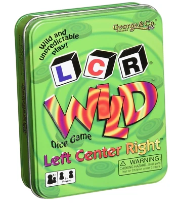LCR WILD® Left Center Right™ 绿锡 — 第 1/2 张图片