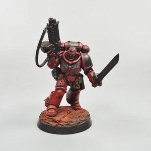 Ángeles Sangrientos Teniente Pintado - Warhammer 40k Ejército Marines Espaciales - Imagen 1 de 5