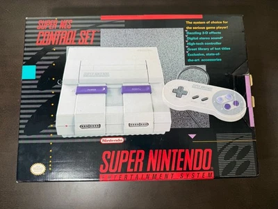 Super Nintendo SNES Control Set Game System Brand New - Image 1 of 4