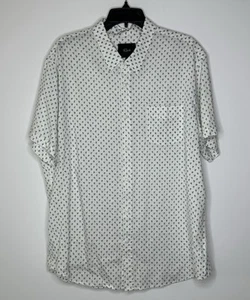 Rails Mens Carson Bleu Fleurs Print Shirt Size XXL 2XL Button Up Linen Flowers - Picture 1 of 6