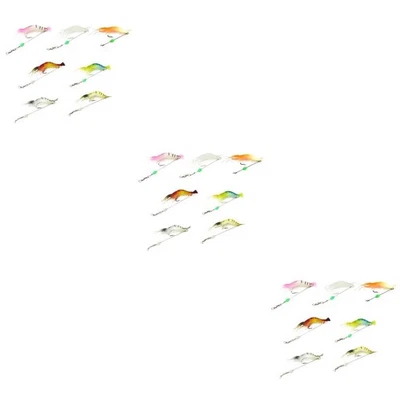  3 Pack Angel Futter Angeln Köder Fischereiköder Simulations-Angelköder - Bild 1 von 4