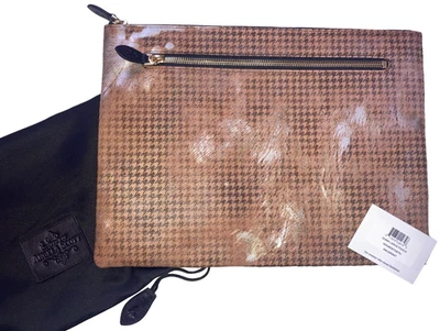 ОФИС ANGELA SCOTT Houndstooth Quinn большой мешок ноутбука чехол сумка с Ярлыками - Изображение 1 из 4