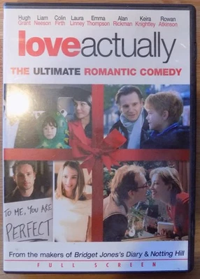 Love Actually - DVD - Hugh Grant, Liam Neeson, Keira Knightley, Laura Linney - Image 1 of 2