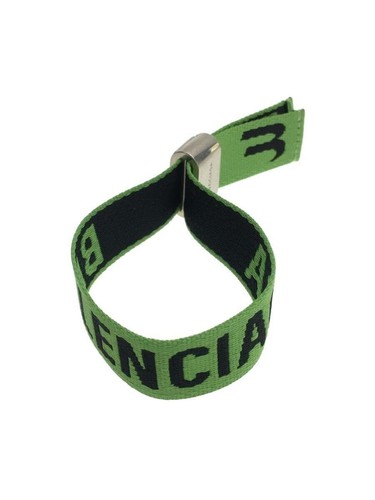 Bracciale BALENCIAGA GRN fascia logo uomo