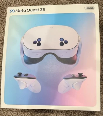 Meta Quest 3S 128GB with all original items. - Image 1 of 4