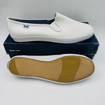 Keds Women's WF23240 Champion Slip On Sneakers Casual Walking Shoes White 9.5 - Image 1 of 4