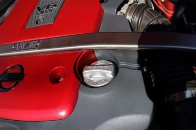 Tapa metálica de llenado de aceite de motor con logotipo de nismo genuino OEM PARA NISSAN 300ZX 350Z 370Z Foto 1 de 4