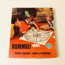 Vintage 1940 Rummoli Game Plastic Playsheet Copp Clark