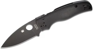 Spyderco Shaman Black G10 - Black S30V Blade - C229GPBK - USA MADE - Picture 1 of 4