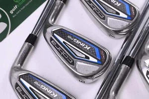 Cobra King F8 One Length Irons / 5-PW+GW / Regular Flex One Flighted Shafts - Picture 1 of 7