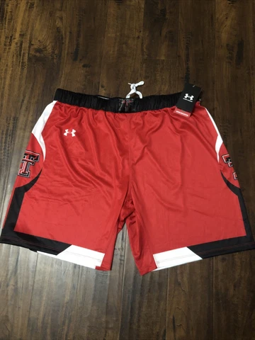 NEW - Texas Tech Red Raiders Under Armour Team Basketball Shorts  XXL - MSRP $95 Cover