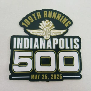 109TH Running 2025 Indianapolis 500 Collector Sticker IMS Indy Motor Speedway - Picture 1 of 5