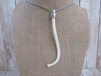 X-Lg Mapache Pene Hueso Colgante Collar Amor Hueso Báculo Animal Cadena Foto 1 de 3