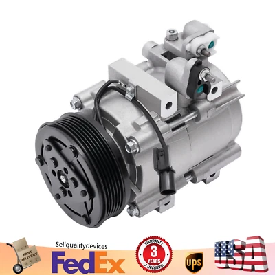 A/C Compressor Fit Kia Sedona 3.5L 2002 2003 2004 2005 # w/ Clutch CO 10973C - Image 1 of 4