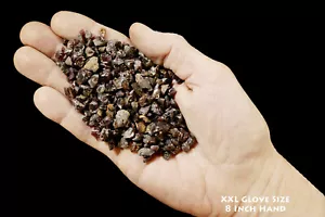 GRANATO DI ALMANDINO 1/4" 6 oz sacchetto esemplare minerale di roccia pietra naturale - Foto 1 di 4