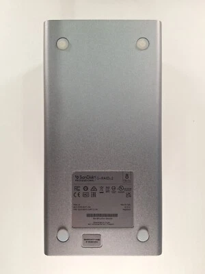 SanDisk Professional 20TB G-RAID 2 2-Bay External Drive Enclosure - Image 1 of 3