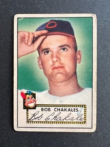 1952 Topps Bob Chakales #120 