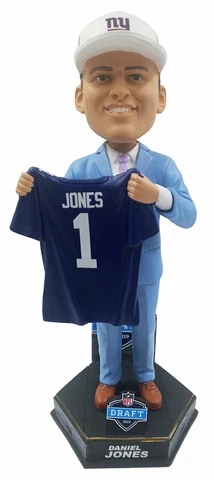 Daniel Jones New York Giants 2019 NFL Draft Bobblehead NFL Cover