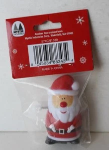 Santa Claus Walking Wind Up Plastic Figure Mystic Industries in Original Package - Picture 1 of 1
