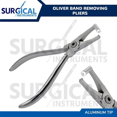 Plier Oliver Band Removing Dental Orthodontic Stainless Steel German Grade Foto 1 de 4