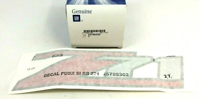 2007-2013 Chevrolet Silverado Z71 traseira aparência decalque transferência fabricante de equipamento original - Imagem 1 de 3