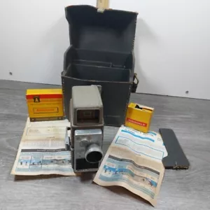 Antique Bell And Howell Black 8mm Electric Eye Movie Camera Not Tested with Film - Picture 1 of 21