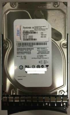 90Y8572 2 TB 7200RPM Hard Drive - 3.5" Internal - SAS HDD - Bild 1 von 4