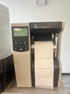 Zebra R110Xi4 Thermal Transfer RFID Printer R12-801-00200-R0 - Picture 1 of 5