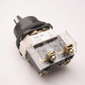 Allen Bradley 800H-HR2 Selector Switch 2-Position Maintained, 800T-XD1 NO NC - Picture 1 of 6