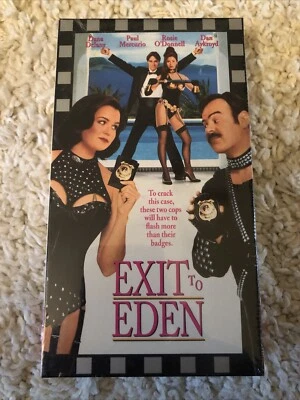 *Sealed/Rare* Exit To Eden (VHS, 1994) Rosie O'Donnell, Dan Aykroyd - Waterseal — 第 1/4 张图片