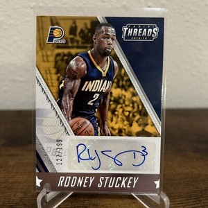 2015-16 Panini Threads Signage /199 Rodney Stuckey #S-RSK Auto