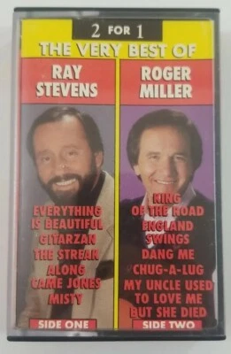 The Best of Ray Stevens Roger Miller Cassette Tape 1986 PRI  - Image 1 of 3