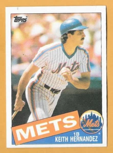 KEITH HERNANDEZ NEW YORK METS #80 - TOPPS NM-MT 1985 - Picture 1 of 2