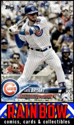 2018 Topps Holiday #HMW69 Kris Bryant - Image 1 of 2