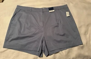 Neu Old Navy Damen XXL Plissee Shorts extra hoher Bund - Bild 1 von 7