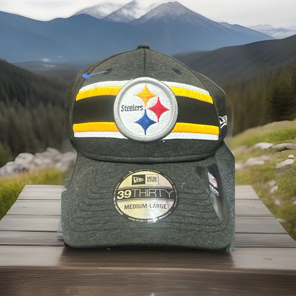 Era 39thirty on Field Pittsburgh Steelers Flex Hat Sz Med-lrg