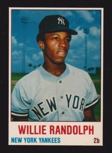 Hostess #89 1978 Willie Randolph New York Yankees SP EX-como nuevo - Imagen 1 de 2